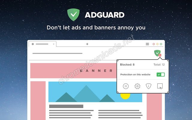Adguard 广告拦截器 强势对抗adblock的屏蔽广告插件介绍图1