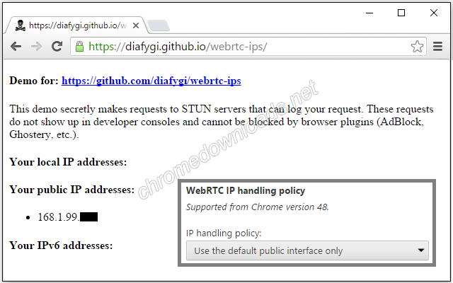 WebRTC Leak Prevent 阻止通过WebRTC漏洞获取真实IP地址介绍图1
