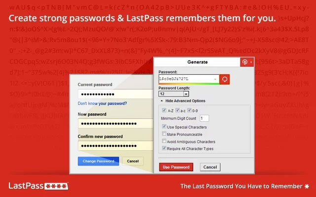 LastPass 免费好用的密码管理插件介绍图3
