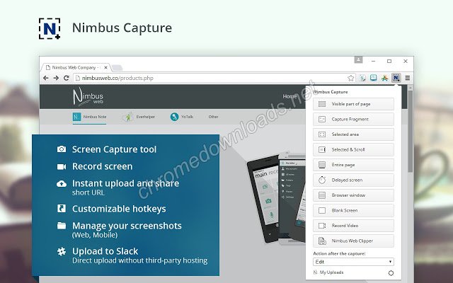 Nimbus Screenshot&Video Recorder 唯一支持屏幕录像和屏幕截图的插件介绍图1