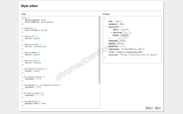 JSONView 自动美化转码JSON数据 大幅加强代码可读性介绍图3