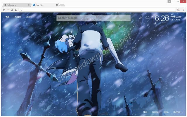 《Re：从零开始的异世界生活》主题新标签页介绍图3