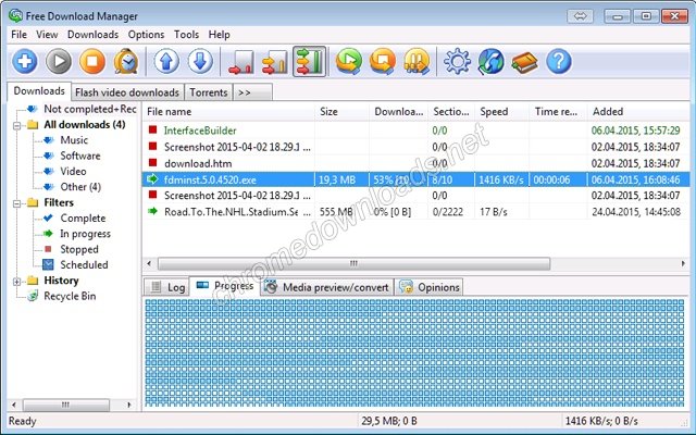 Free Download Manager 不输IDM的多线程下载神器介绍图3