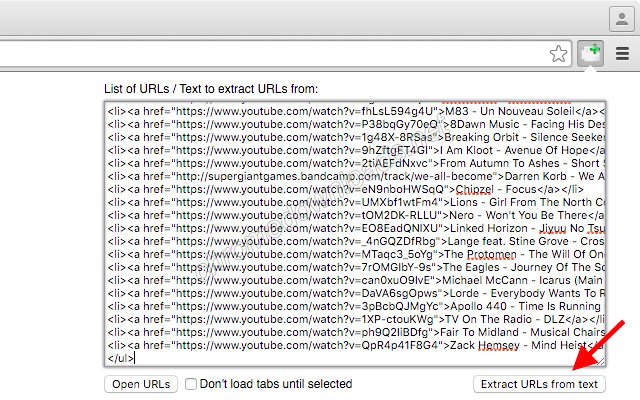 Open Multiple URLs 一键批量同时打开多个链接URL 批量打开网址介绍图2