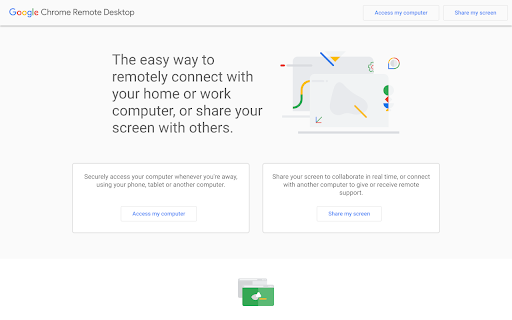 Chrome Remote Desktop插件下载 谷歌远程桌面工具 插件预览图3