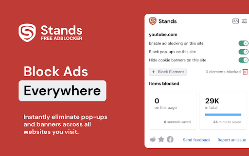 Stands AdBlocker 插件预览图3