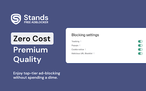 Stands AdBlocker 插件预览图4