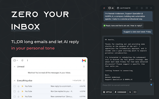 HARPA AI <a class='auto-link' href='http://www.chromedownloads.net/extensions/655.html' target='_blank' title='截图'>截图</a>1