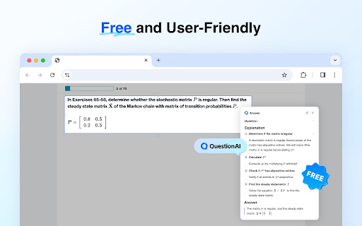 QuestionAI Chrome插件下载 截图答题与写作辅导助手介绍图4