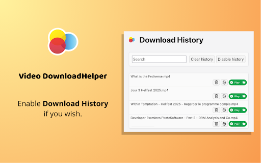 Video DownloadHelper 插件预览图2