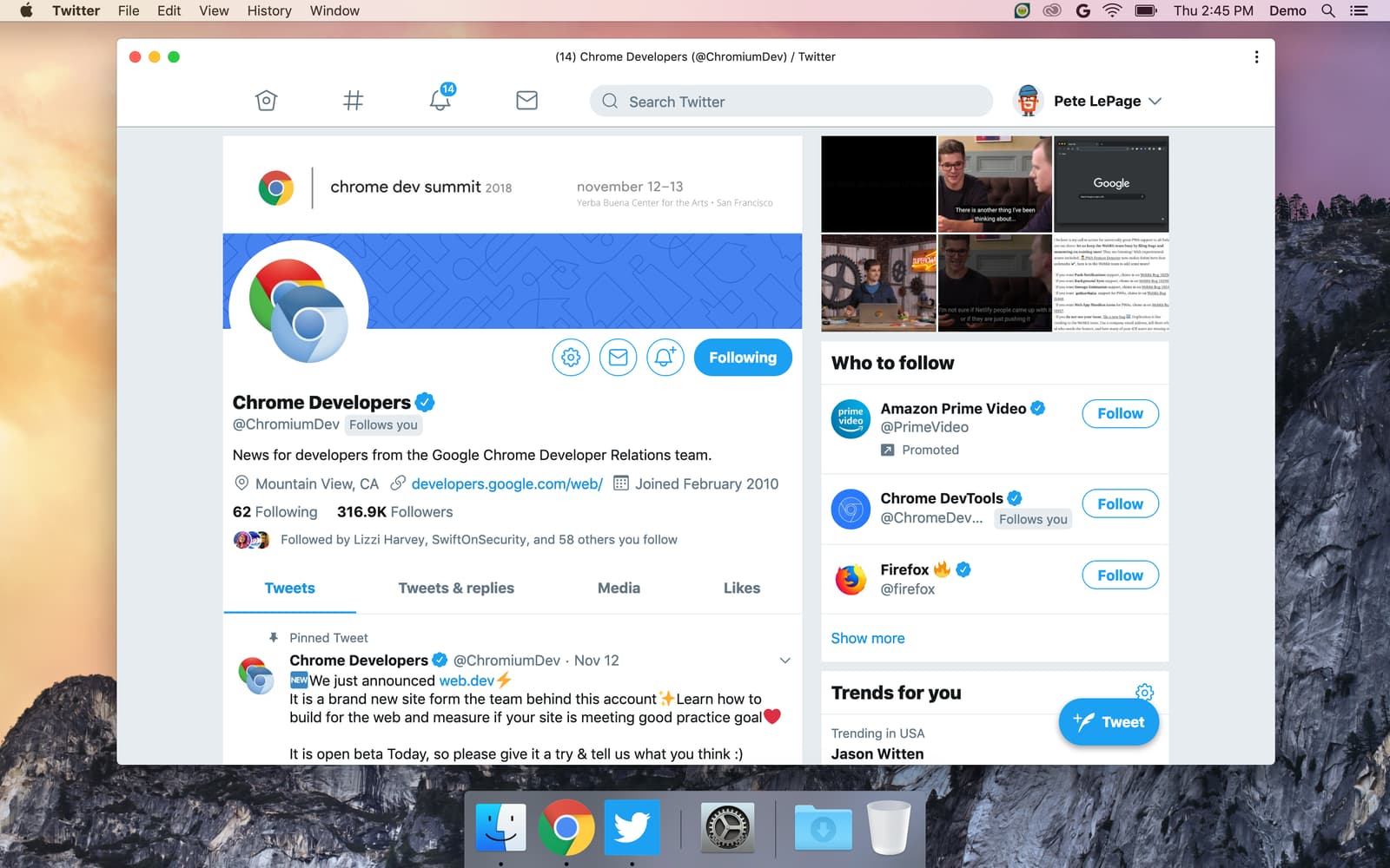 Chrome 73 功能示意图