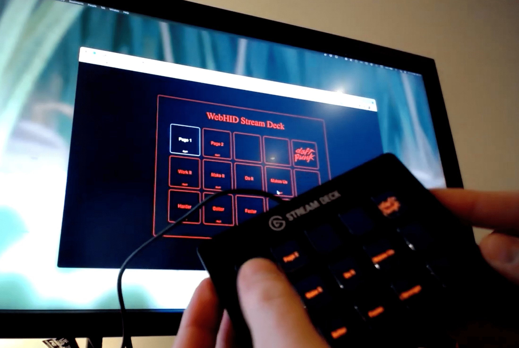 StreamDeck 与 Daft Punk Drum Pad